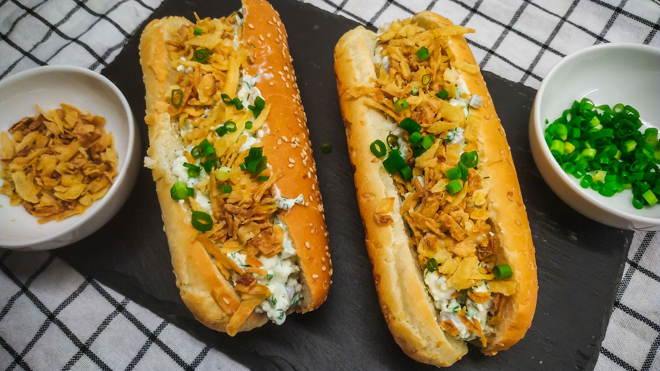 Хот-дог с… селёдкой