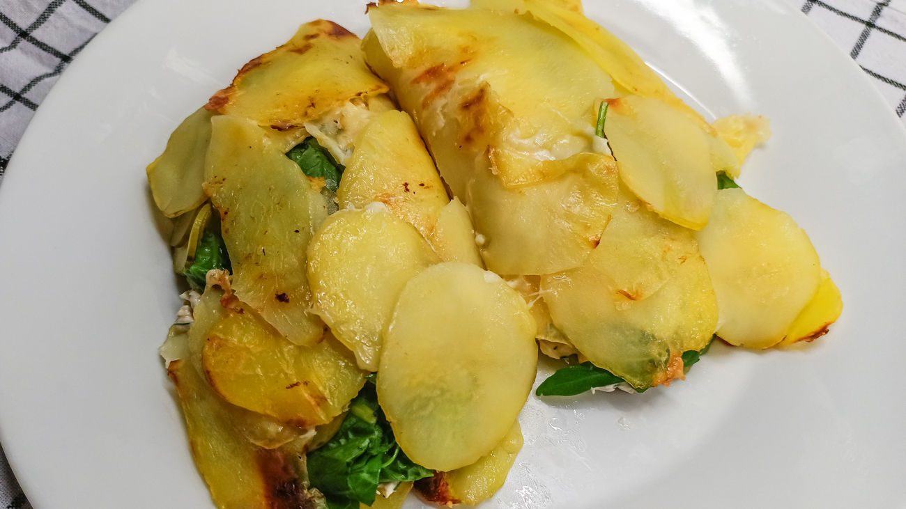 Картофельные такос с тунцом